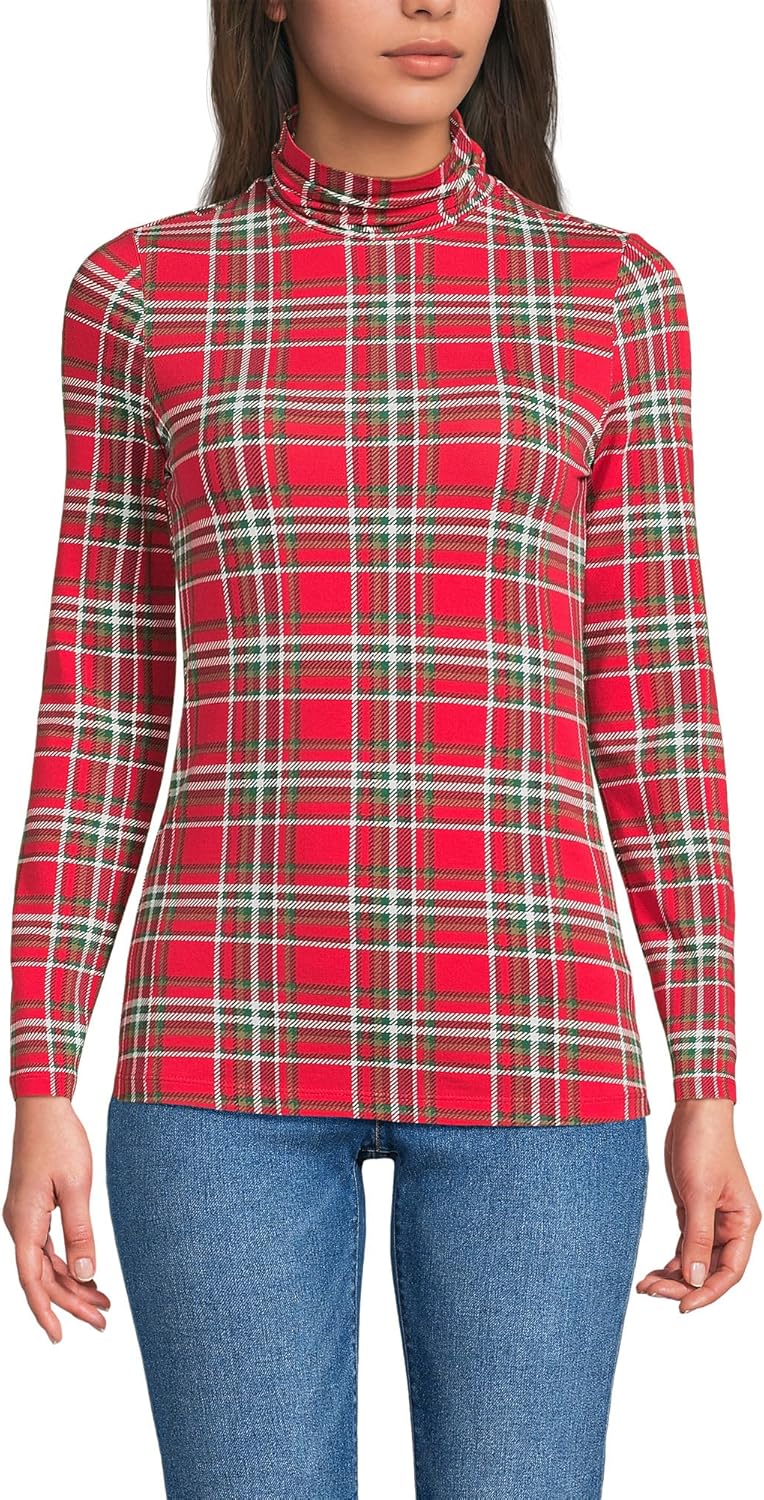 Lightweight Jersey Long Sleeve Turtleneck for Every Occasion