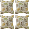 Outdoor Sunbrella Decorative Pillows Pack of 4 16 in x 16 in - Durable