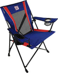 Kijaro Dual Lock Pro Folding Chair for NFL Fans - New York Giants