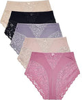 Barbra Lingerie Plus Size Underwear 5 Pack - Light Control Briefs