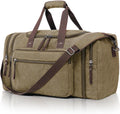 Canvas Expandable Duffle Bag for Men Traveling - Versatile Weekender
