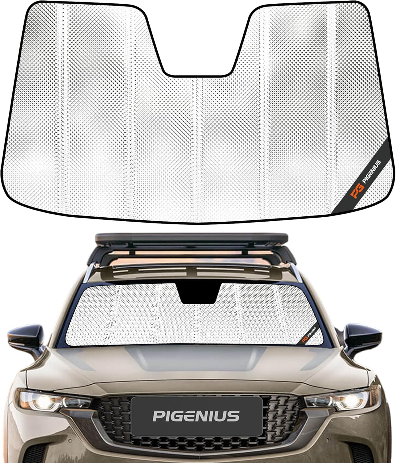 Windshield Sun Shade for Mazda CX50 2023-2025 - BLAZBLOCK