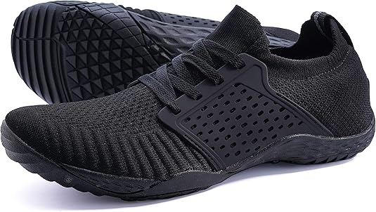 WHITIN Men's Cross-Trainer: Barefoot Minimalist Shoe with Zero Drop