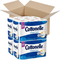 Cottonelle CleanCare Toilet Paper 48 Double Rolls - Strong Bath Tissue