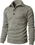 H2H Mens Casual Slim Fit Pullover Sweatshirt - Soft Fleece Lined