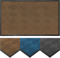 Ecomills Deluxe Diamond Entrance Door Mat 4 ft x 6 ft - Heavy Duty