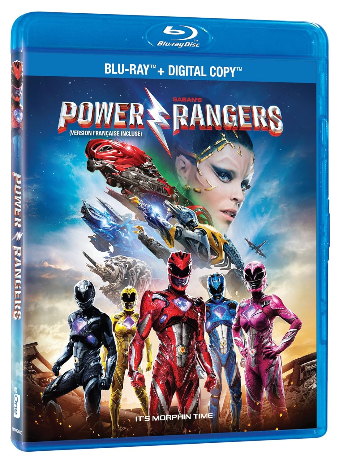 Power Rangers 2017 Blu-ray - Action-Packed Thrills!