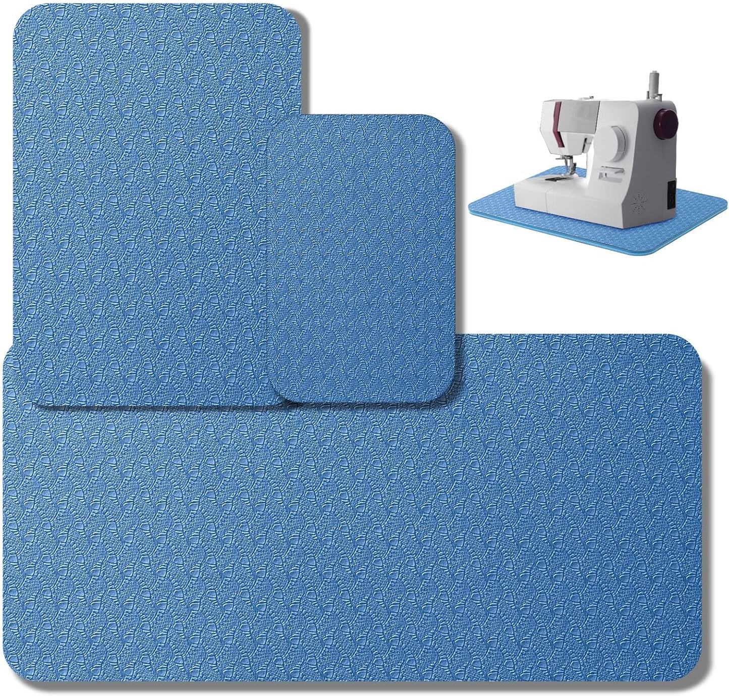 Non-Slip Sewing Machine Mats Set - Calm Vibrations with Drydiet Technology