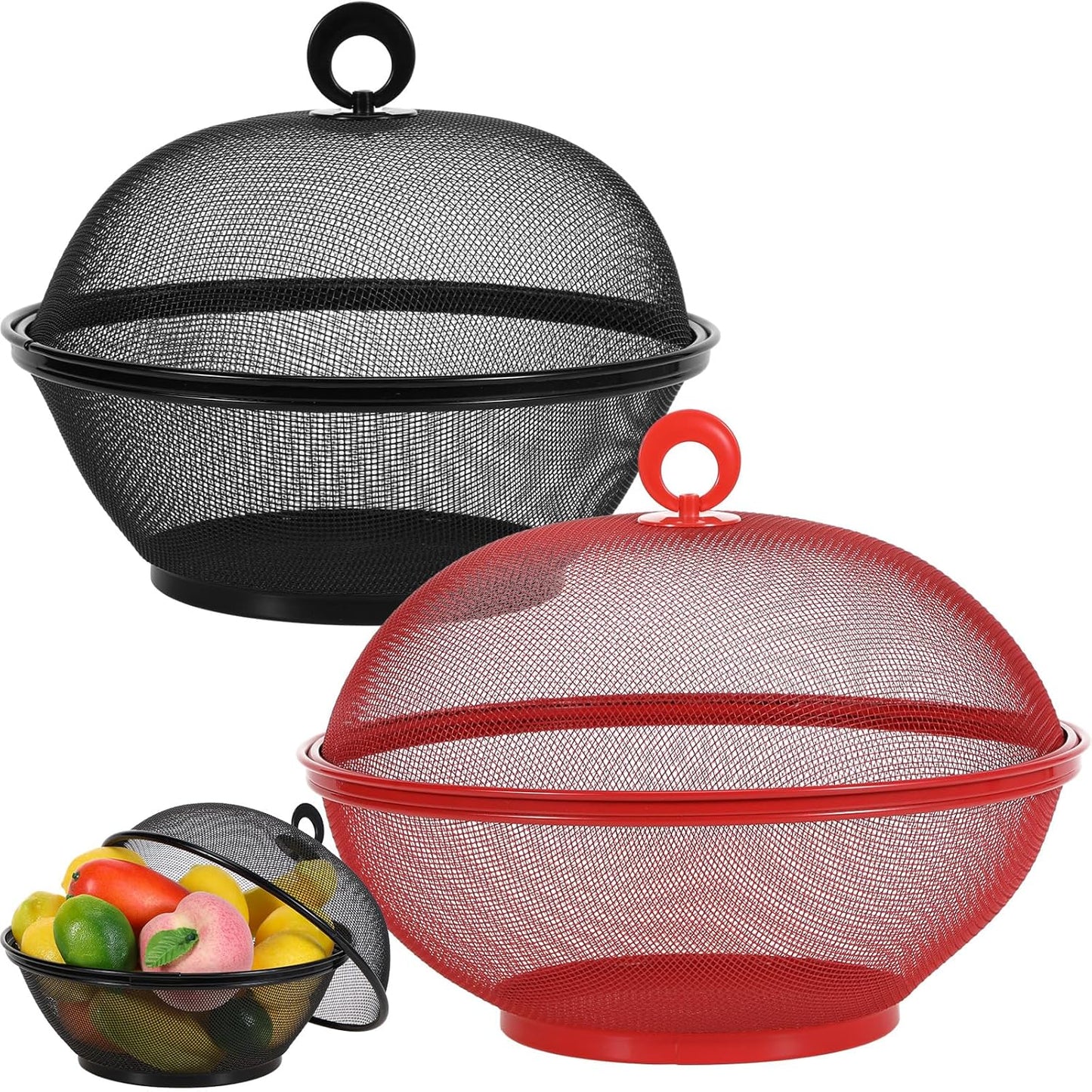 Summer Mesh Fruit Basket Set - Keep Kitchen Fresh 