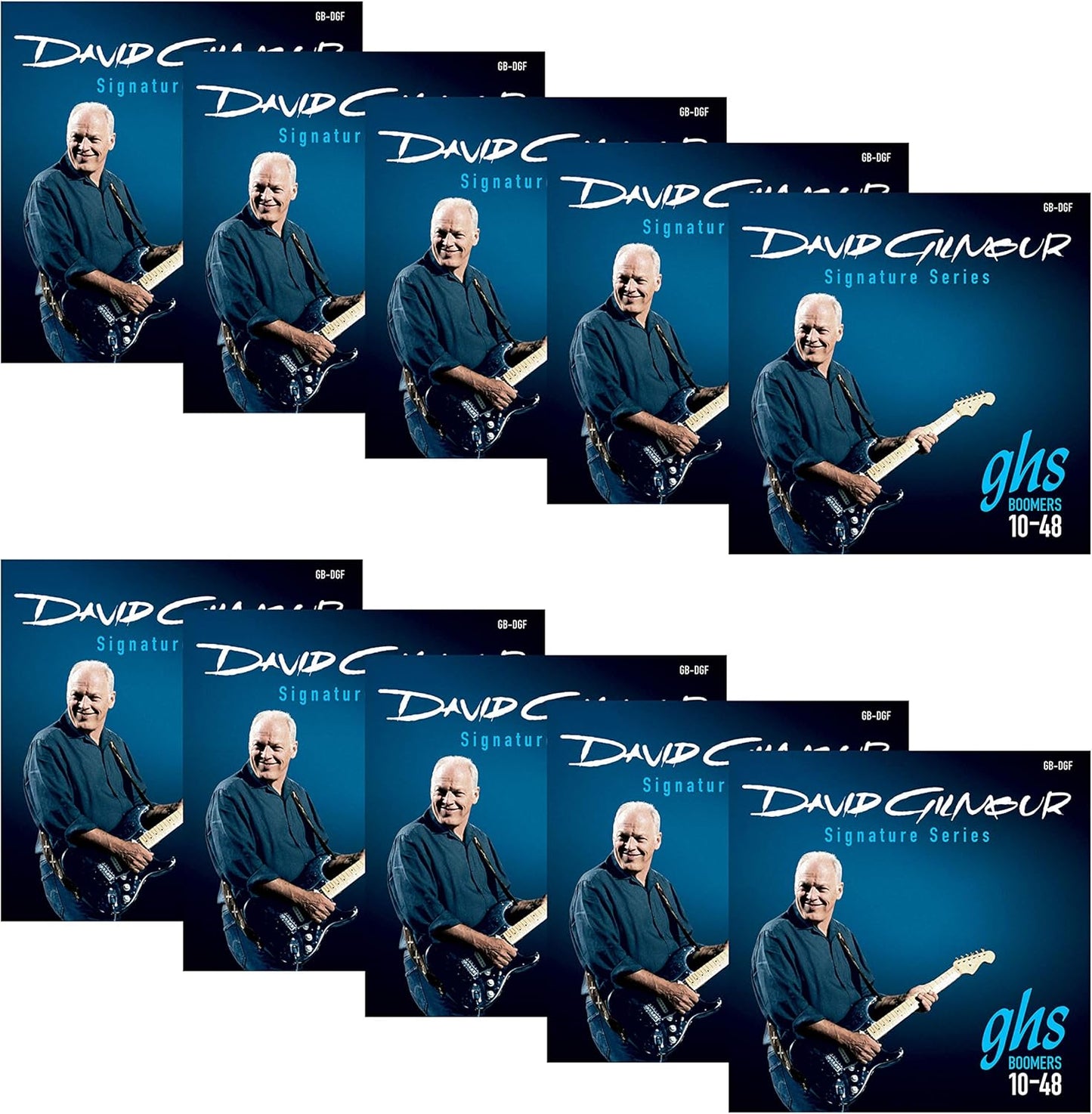 GHS Electric Guitar Strings David Gilmour Signature Blue Set