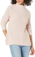 Goodthreads Women's Cotton Shaker Stitch Turtleneck Sweater Review