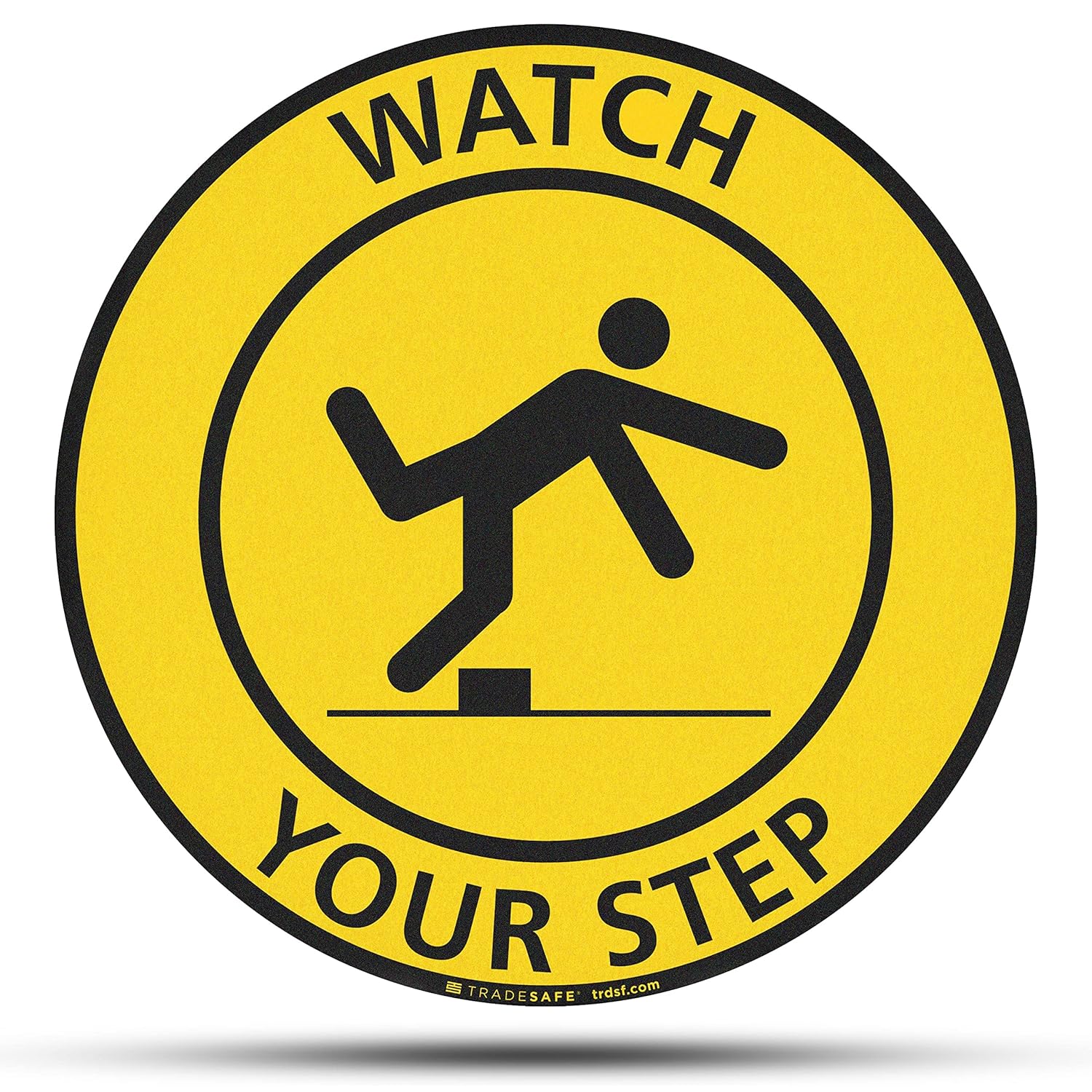 Watch Your Step Anti-Slip Floor Sticker for Safety Caution