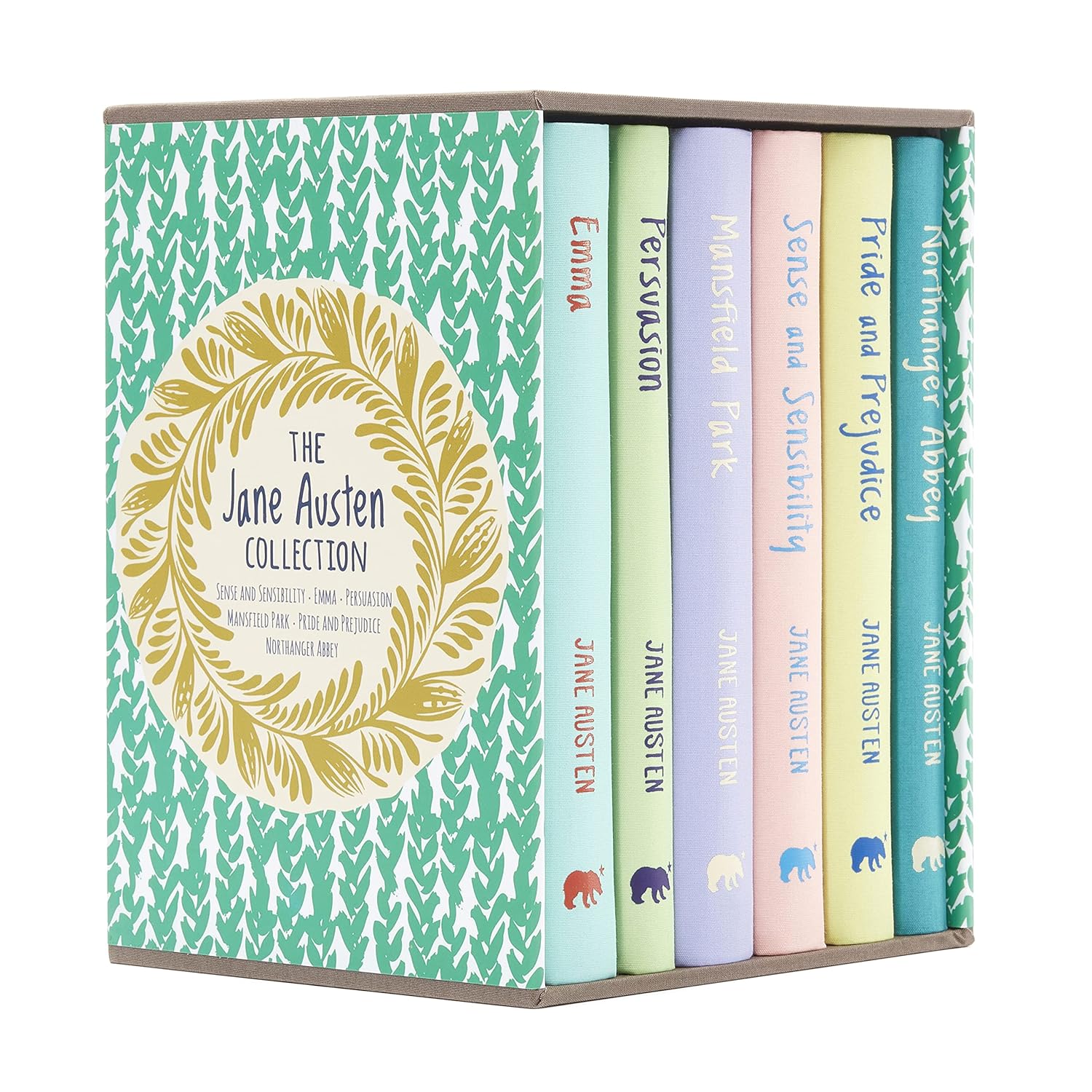 The Jane Austen Collection Deluxe 6-Book Hardcover Boxed Set