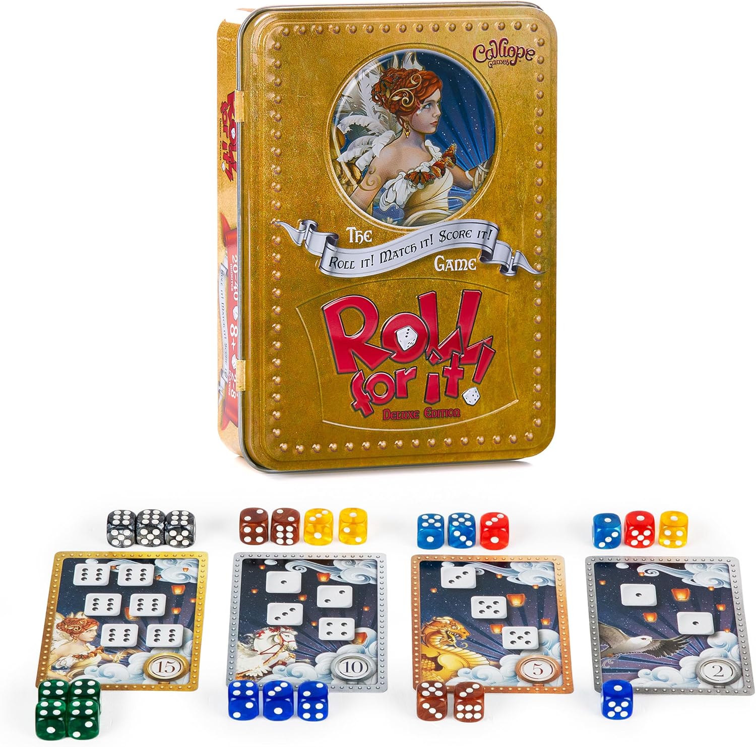 Roll for It! Deluxe Edition Board Game - Fun for All Ages