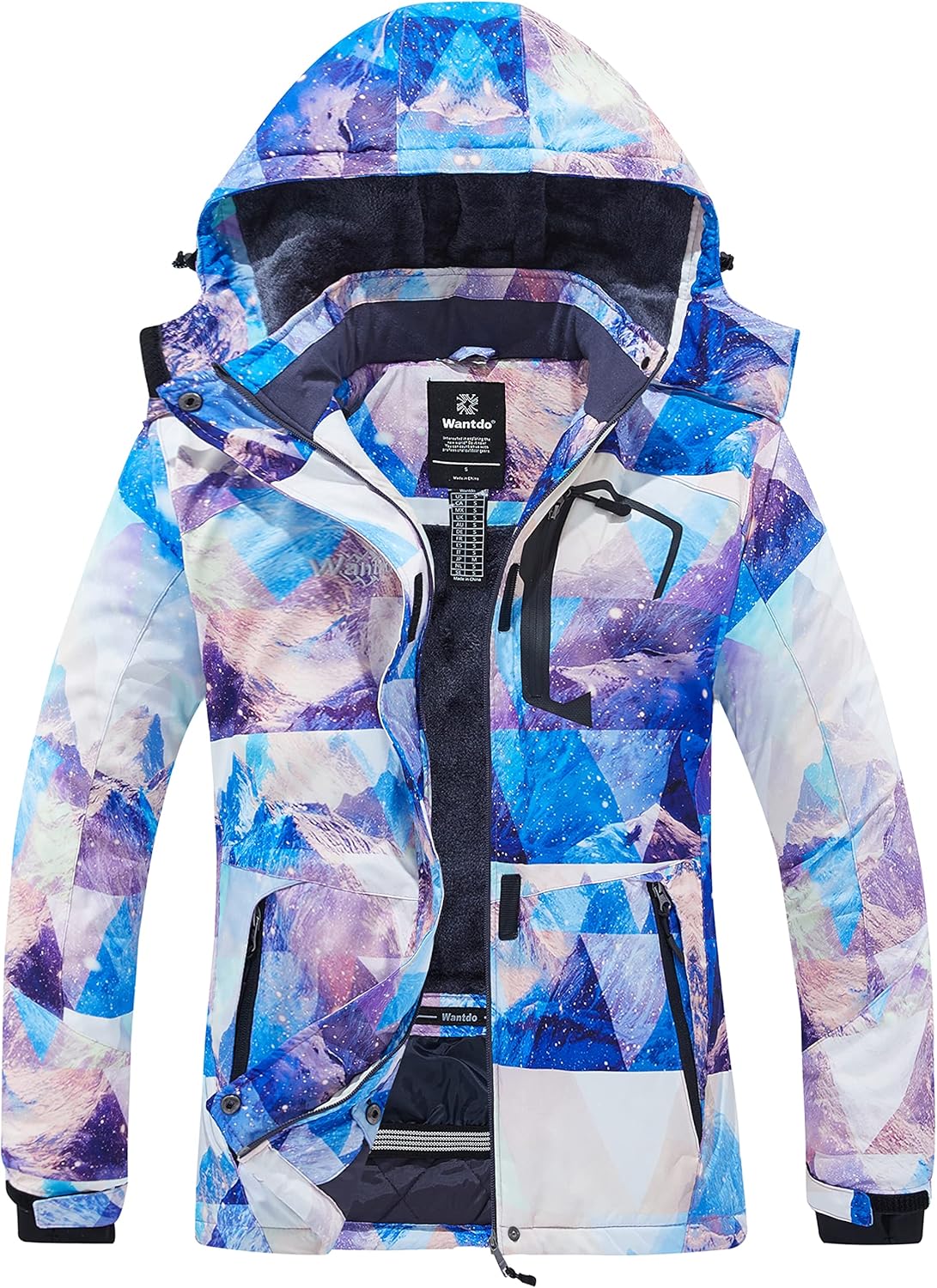 wantdo Women's Waterproof Ski Jacket - Stay Warm & Dry!