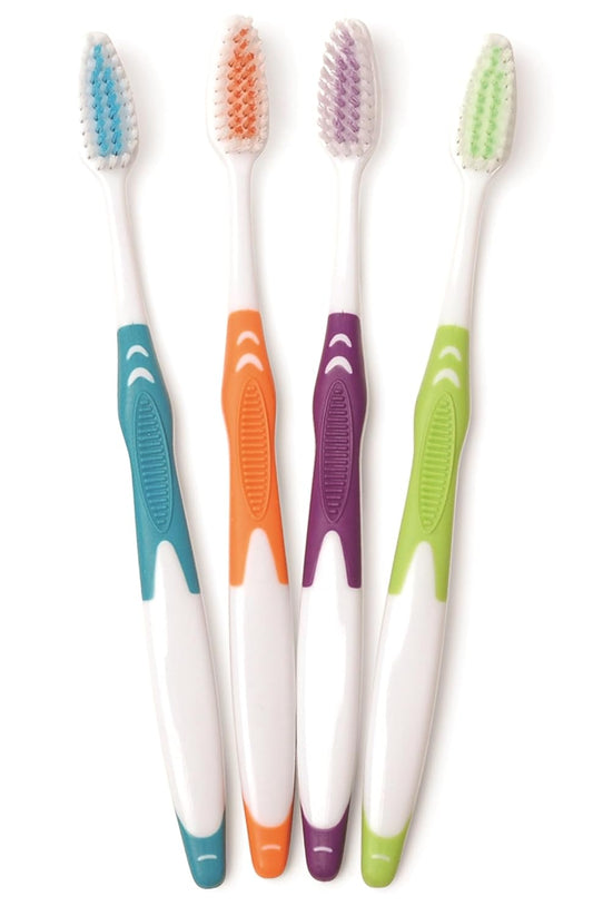 FRESHMINT Premium Toothbrushes in Bulk for Travel and Donation