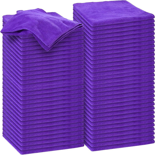Ultra Absorbent Microfiber Car Towels - 60 Pack