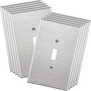 ENERLITES Toggle Light Switch Cover Plate - Oversized 1-Gang