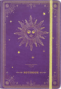 Ruled Notebook Journal Premium Thick Paper Hardcover - Portable Purple