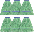 Matthew Cleaning Heavy Duty Mop Head Replacement Pack of 6