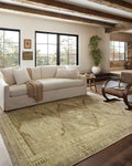 Sinclair Collection Khaki/Tobacco Runner Rug 2ft-3in x 11ft-6in