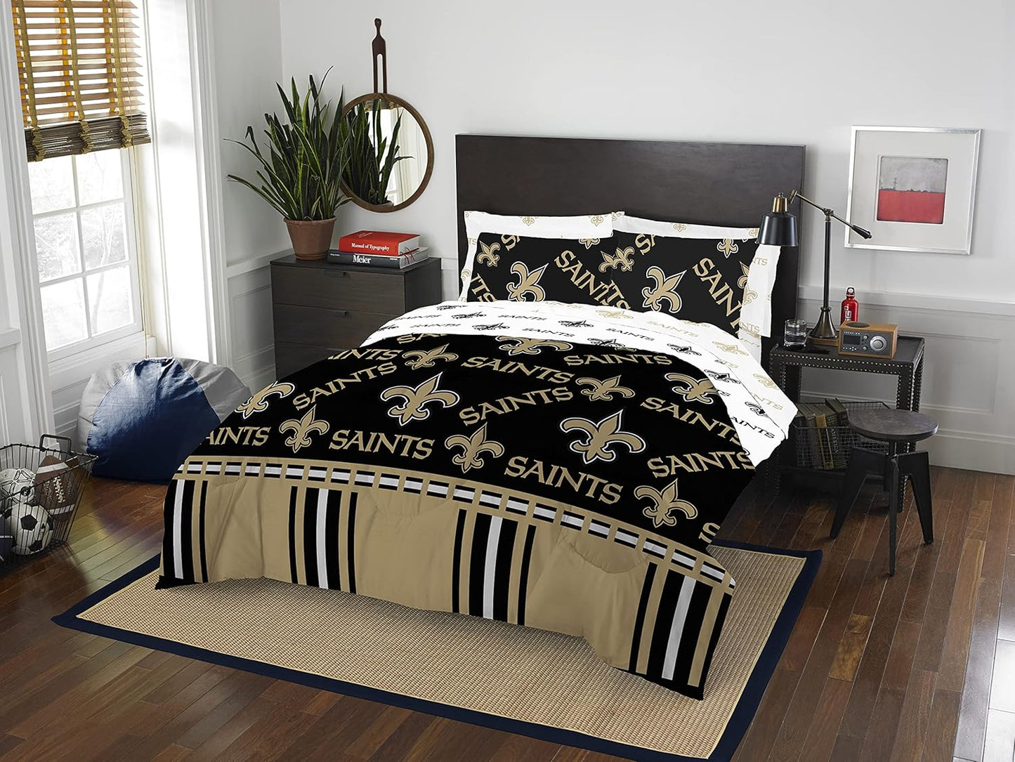NFL Unisex-Adult Bed in a Bag Set for True Fans Comfort