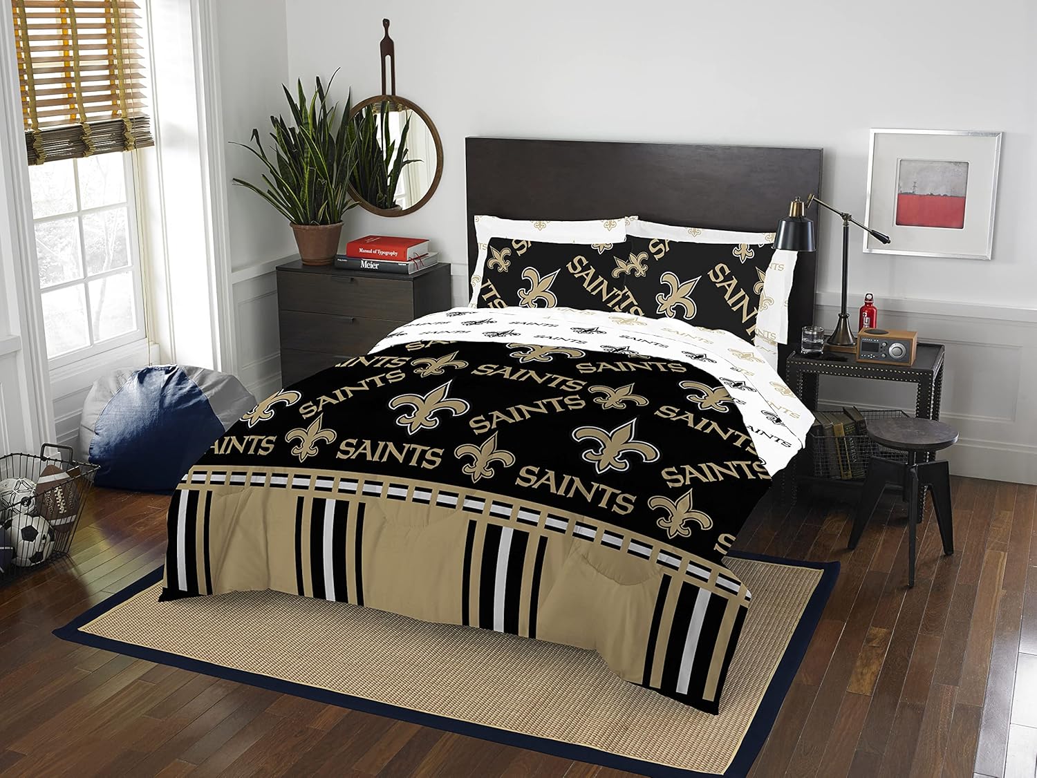 NFL Unisex-Adult Bed in a Bag Set for True Fans Comfort