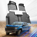 Floor Mats for 2019-2025 Chevrolet Silverado/Sierra 2nd Row