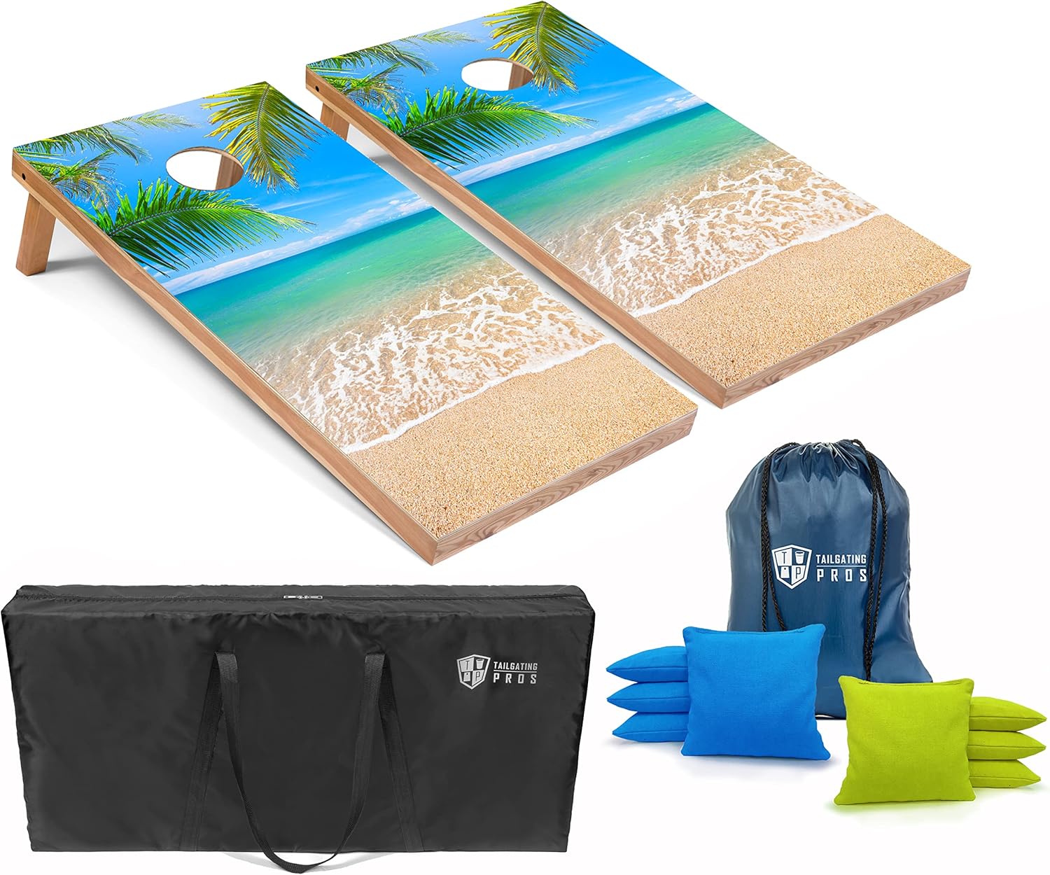 Tailgating Pros Cornhole Board Set - Tournament Grade Fun