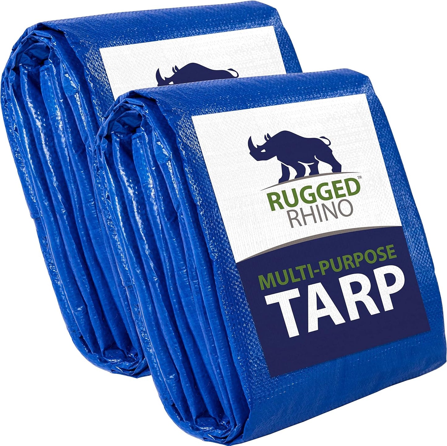 Rugged Rhino Waterproof Heavy Duty Tarp for All Weather Use