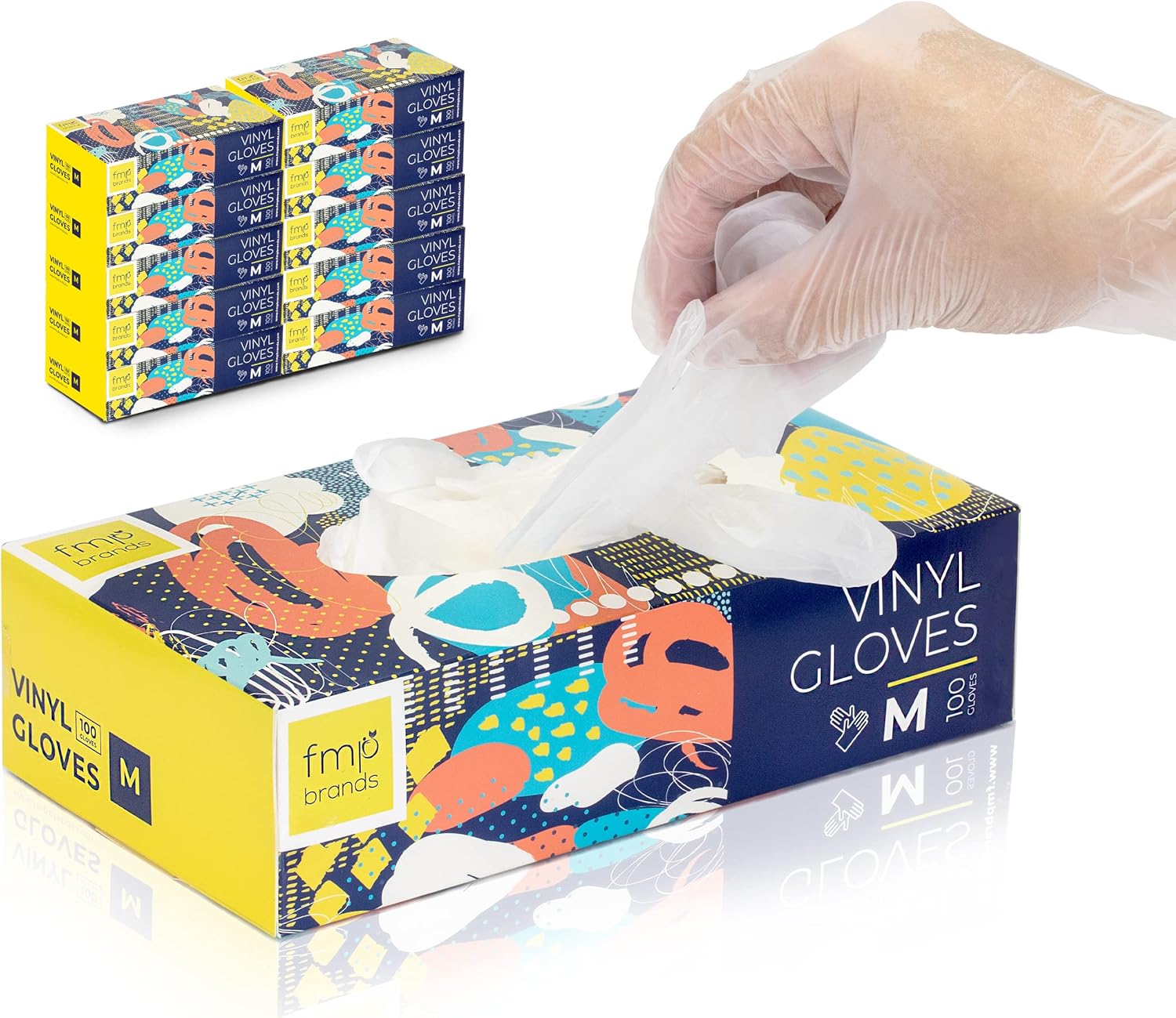 Fit Meal Prep Disposable Vinyl Food Prep Gloves for Versatile Use