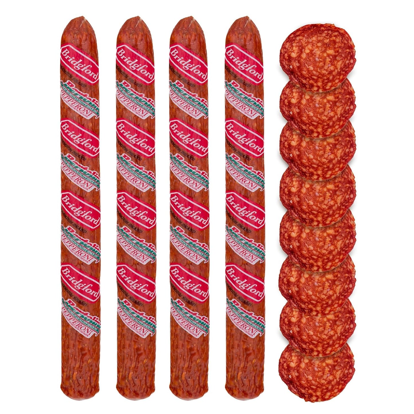 Bridgford Old World Pepperoni Stick - High Protein Keto Snack