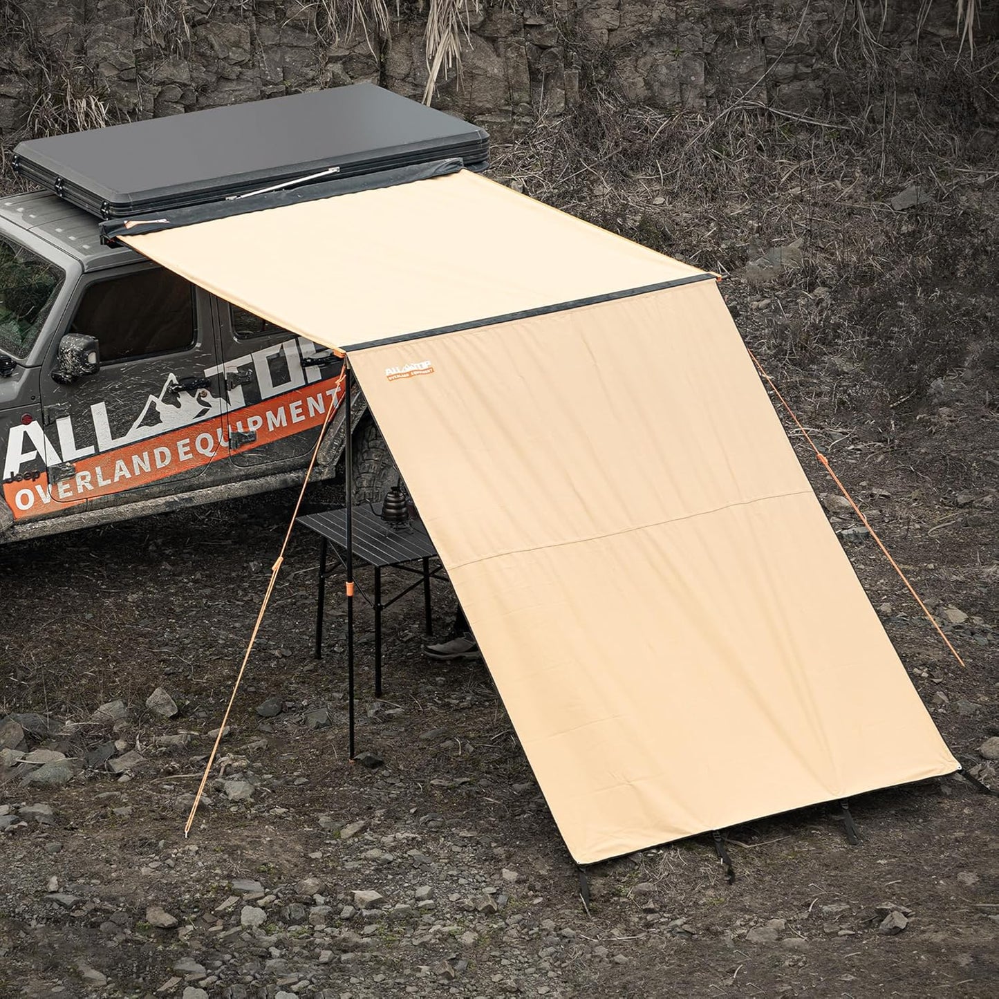 ALL-TOP Awning Wall Universal Multi-Side for Extra Shade