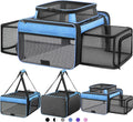 Expandable Large Cat Carrier for Travel - TSA Approved Design