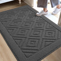 Front Door Mat 32x48 Washable Entry Rug - Low Profile, Non-Slip