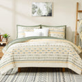 Geniospin Full Comforter Set - 7 Piece Full Bed in a Bag - Soft