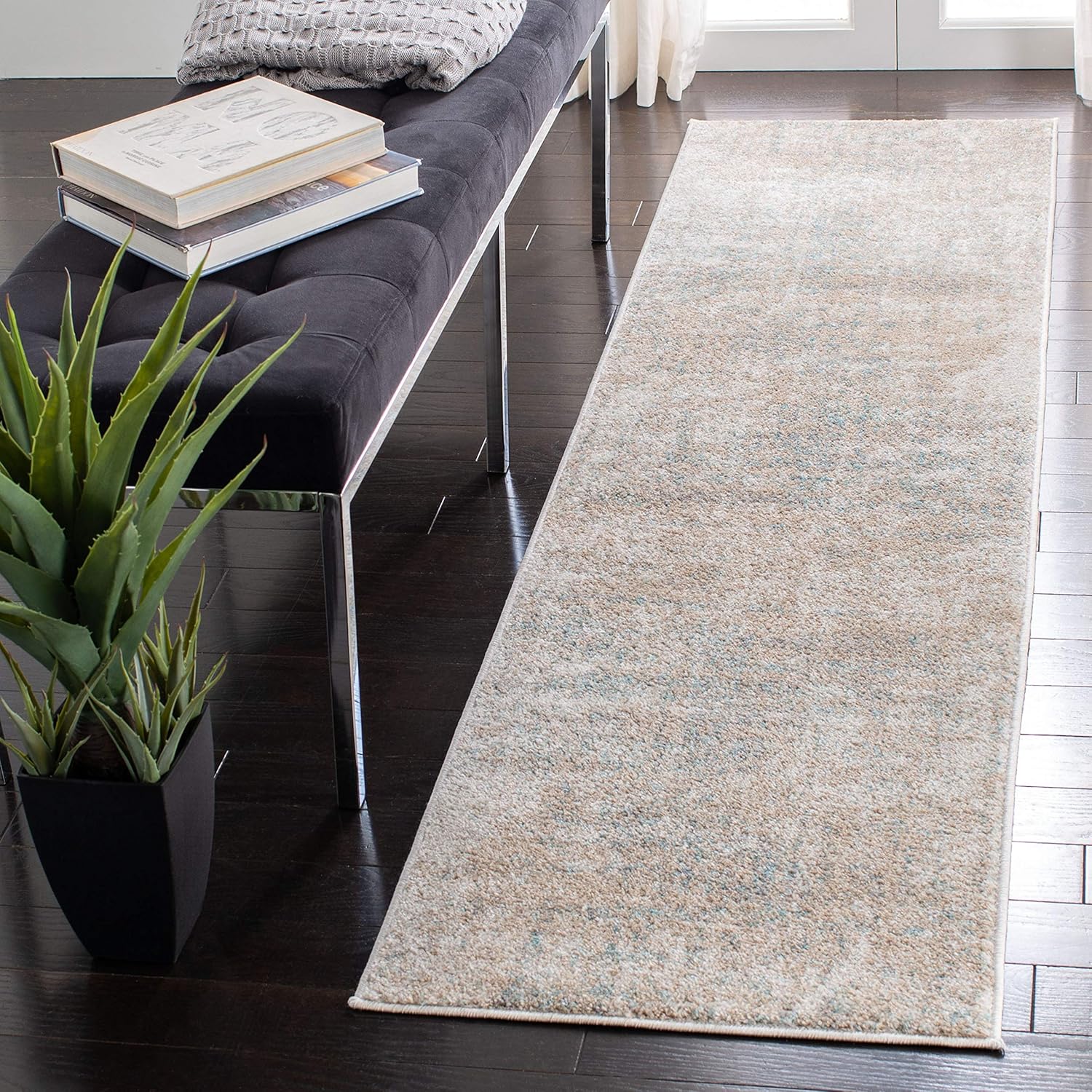 SAFAVIEH Adirondack Runner Rug - Modern Abstract Design 2ft 1in x 8ft