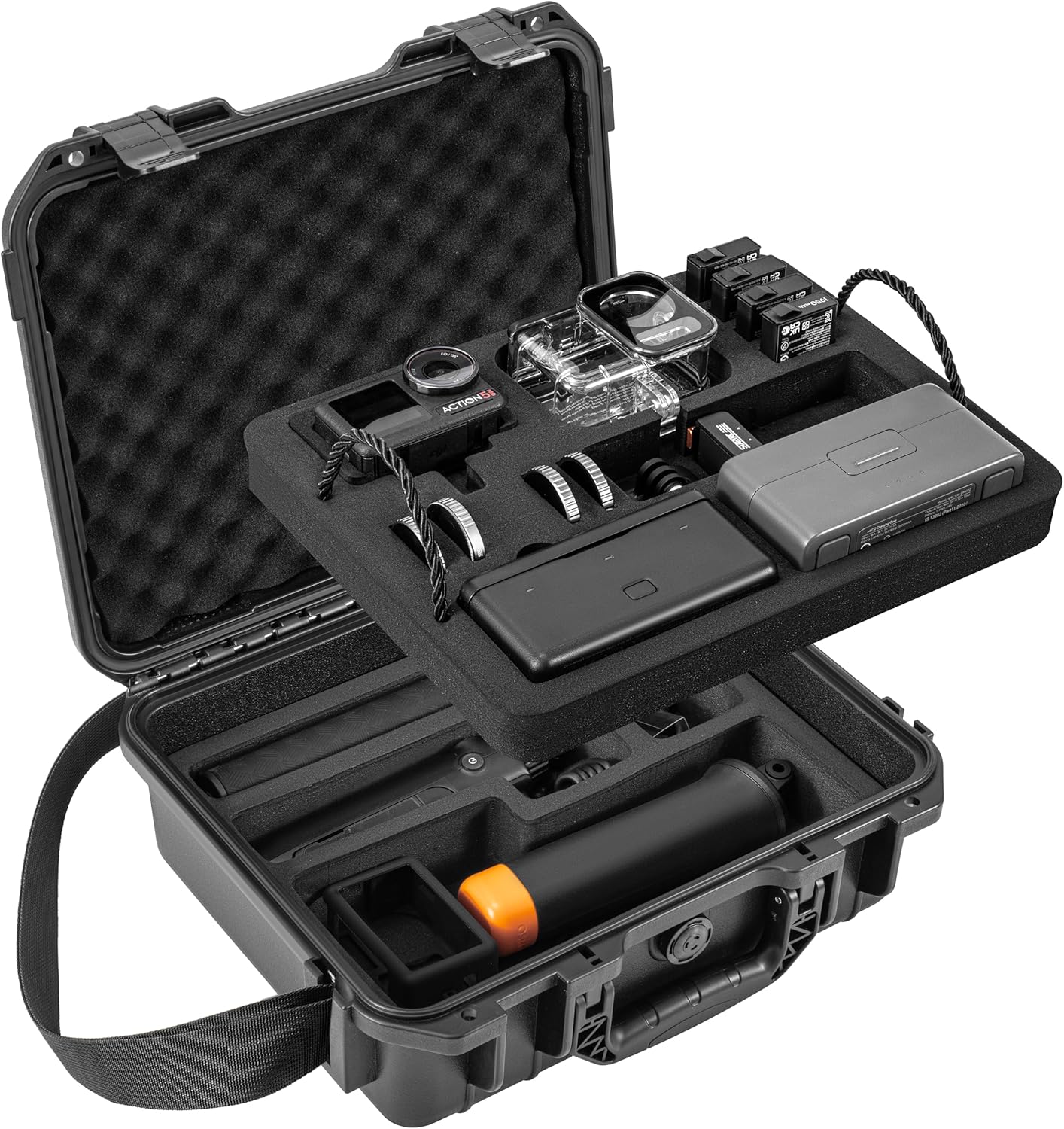 Tomat Action 5 Pro Case Waterproof Hard Dual Layer Storage Bag
