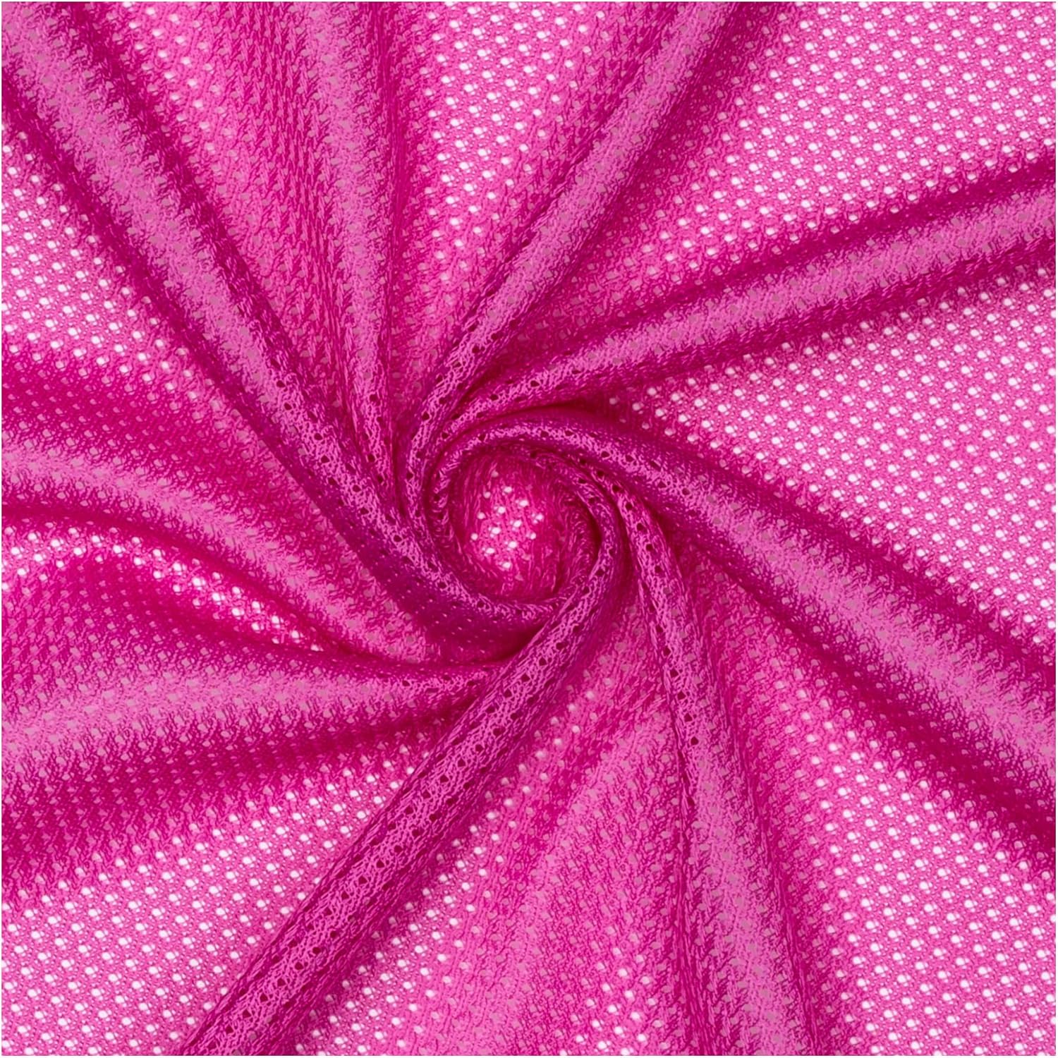 Pico Textiles 15 Yards Fuchsia Micro Mesh Jersey Fabric Bolt