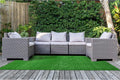 Garland Rug Artificial Grass 5 Ft. X 7 Ft. Durable Indoor/Outdoor