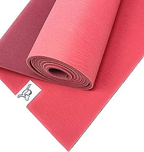 Tiggar Yoga Mat - Eco Friendly Natural Tree Rubber for Stability