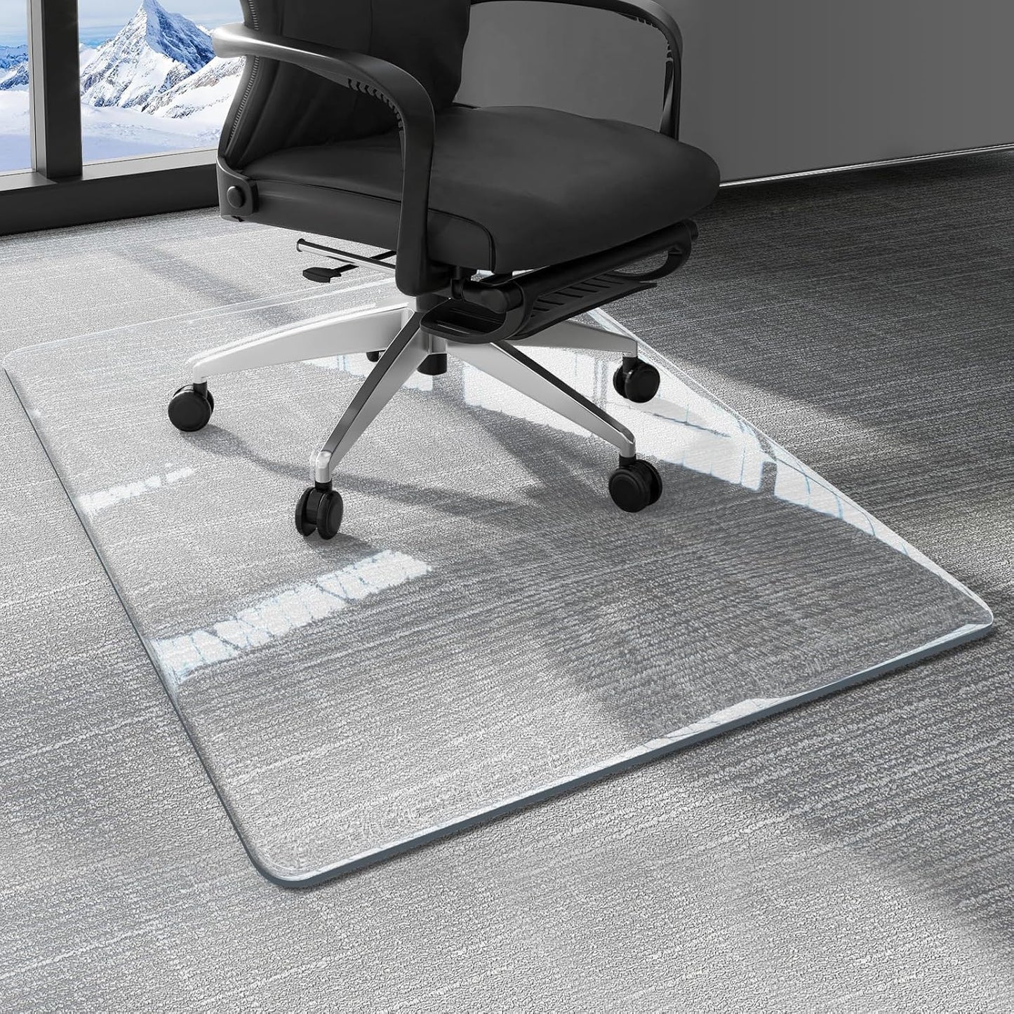 48in x 36in Office Chair Mat for Carpet and Hard Floors