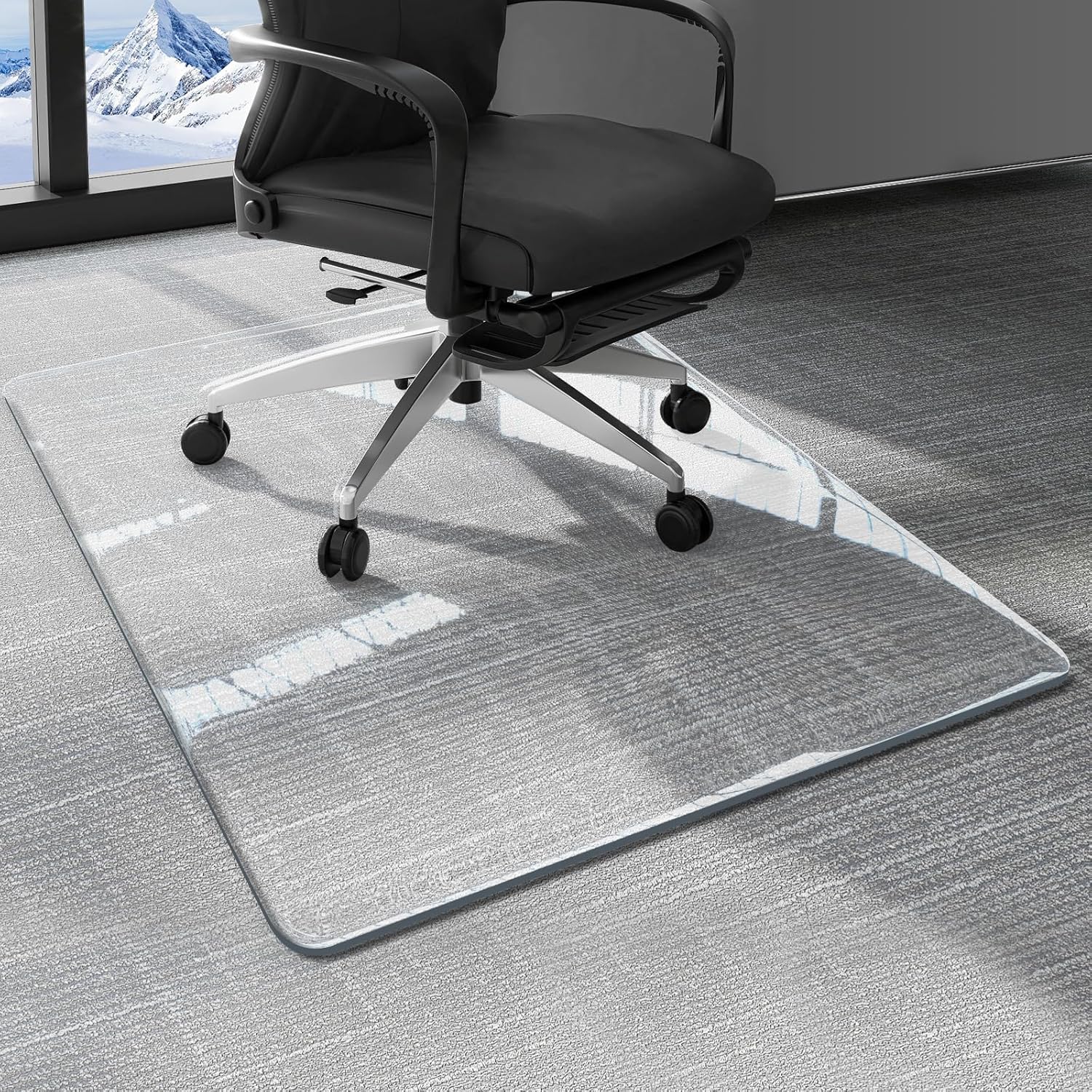 48in x 36in Office Chair Mat for Carpet and Hard Floors