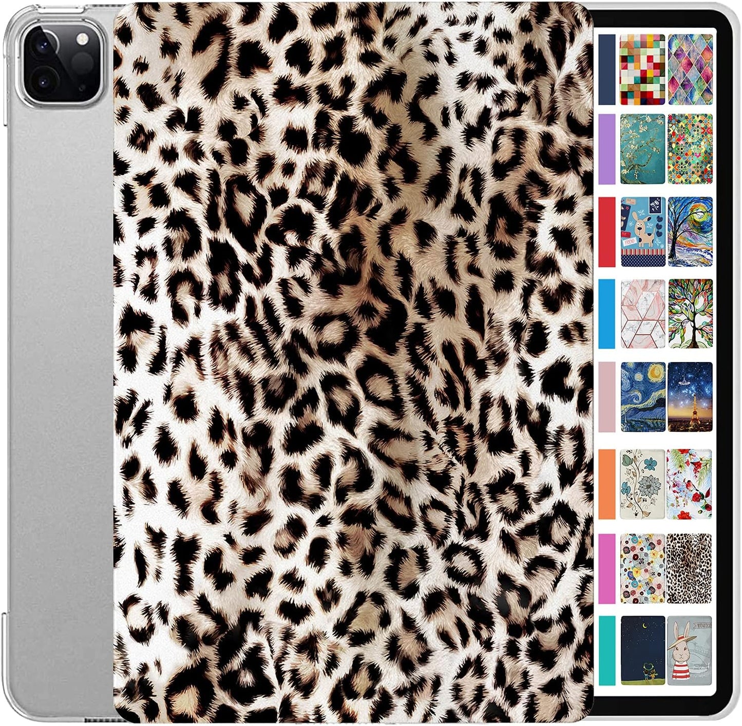 DuraSafe iPad Pro 11 Case - Stylish Leopard Design for Protection