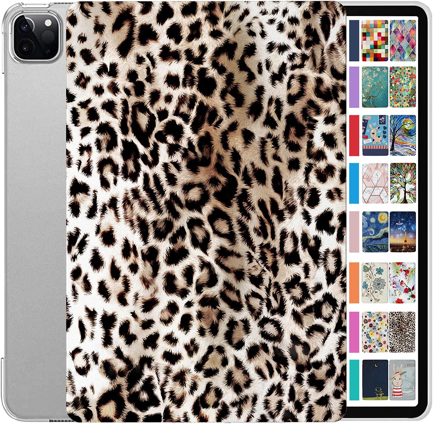 DuraSafe iPad PRO 11 Inch Case - Slim Leopard Design Cover