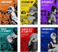 CodersParadise Pack of 6 Anime Wall Posters A4 Pack - Ready to Stick