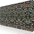 Non-Slip XXL Floral Desk Mat: HAOCOO Quality
