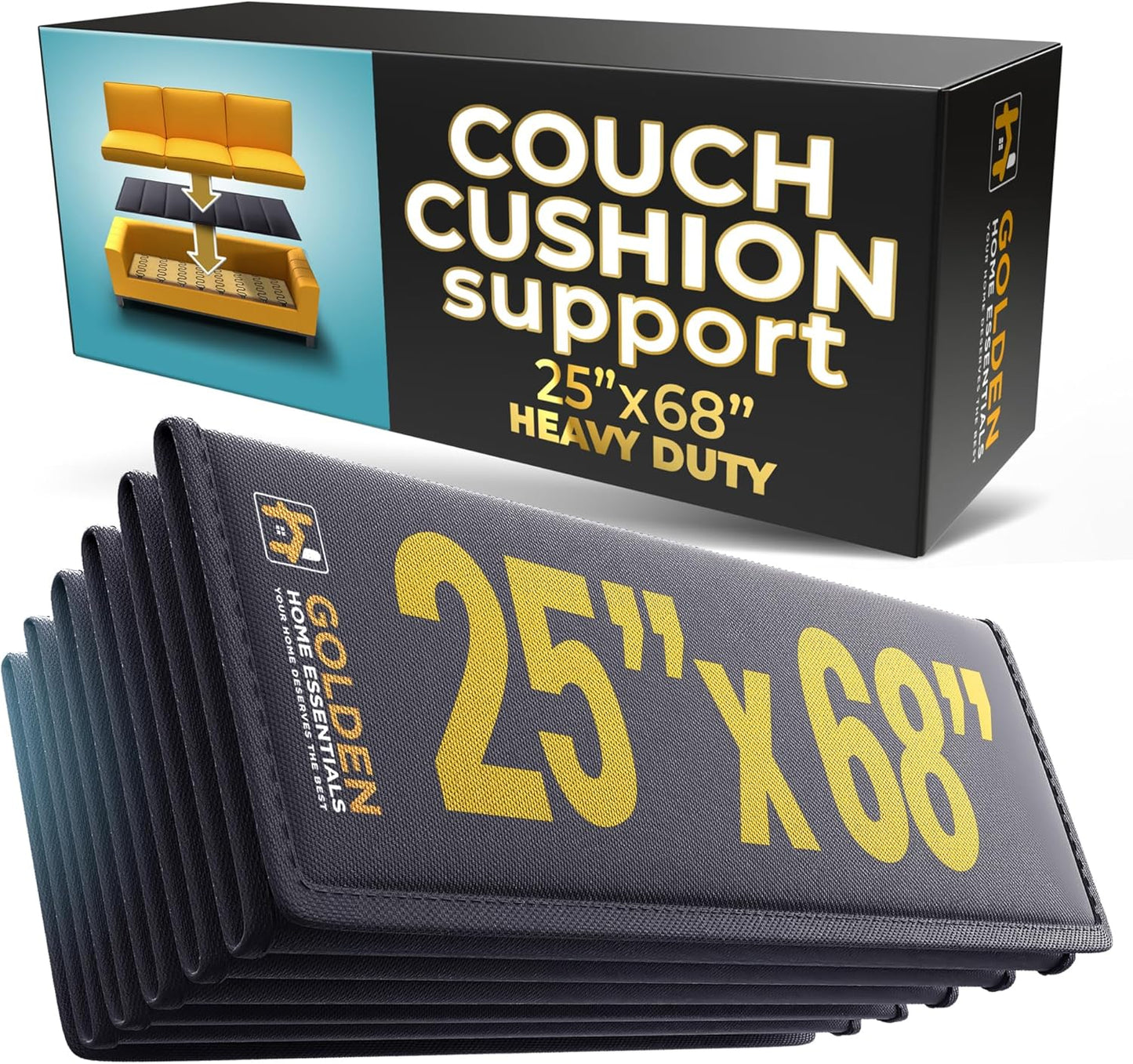 XXL Couch Cushion Support Board for Sagging Seats Restoration