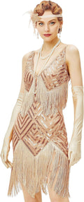 1920s Flapper Dress for Women - Great Gatsby Style Slip Dress