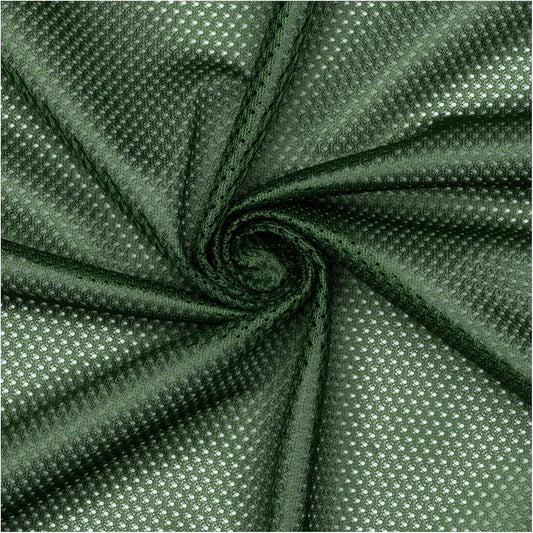 Pico Textiles 15 Yards Hunter Green Micro Mesh Jersey Fabric